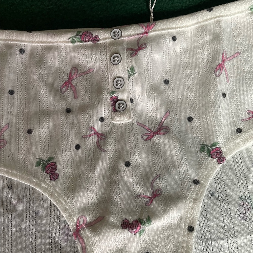 For Love and Lemons Pointelle Panty - Picture 4 of 10
